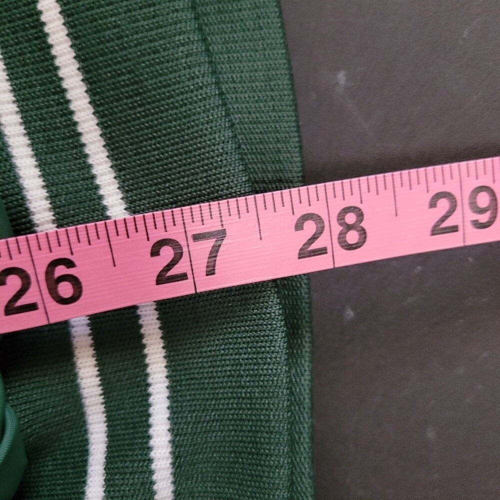 Vintage Bike Pullover Windbreaker Jacket Mens L Green George Washington Softball - Picture 8 of 9